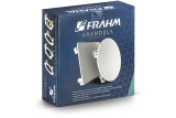 ARANDELA 6 FRAHM REDONDA COAXIAL 50W BORDERLESS