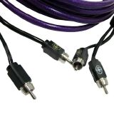 CABO 2RCA2 3.0M TOP TRIPLA BLIN UNIQ CABLE
