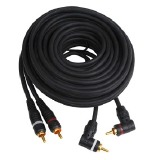 CABO 2RCA2 5.0M 90 GRAUS PRETO OXYGEN