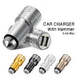 CARREGADOR ACENDEDOR 2 SADAS 5V/3.4A MAX CAR CHARGER LE-527C