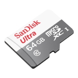 CARTÃO DE MEMÓRIA 64G MICRO SDXC CLASSE 10 ULTRA SANDISK