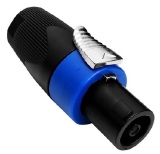 CONECTOR DE LINHA /SPEAKON 4 PINOS MACHO DLK