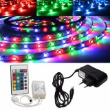 FITA C/LED RGB IP65 12V 5050 300 LED  5 METROSC/ CONTROLE