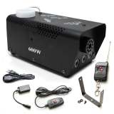 MÁQUINA DE FUMAÇA 600W 110V LED RGB CONTROLE SEM FIO