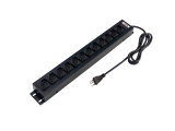 REGUA TOMADAS C/12 RACK PADRAO 19 10 AMPERES FORCE LINE