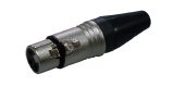 PLUG XLR FEMEA PROFISSIONAL